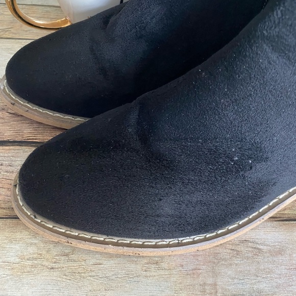 Seven 7 Black Cisco Kid Ankle Booties Size 8 - Picture 4 of 9